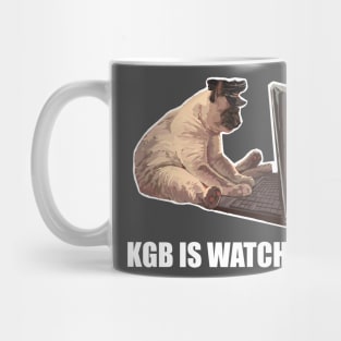 KGB is watching Mug